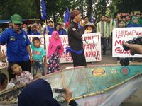 Kawal Putusan Gugatan Reklamasi, Komunitas Nelayan Aksi di PTUN