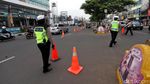 Uji Coba Contraflow di Margonda Depok