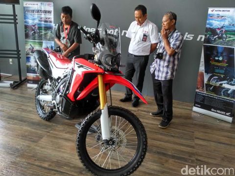  Honda  CRF  250  Rally  Hadir di Yogyakarta