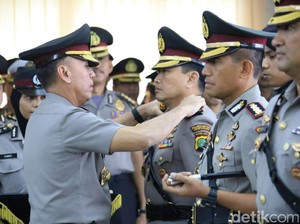 Kapolda Metro Lantik 4 Kapolres yang Baru