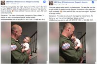 Reagan, bayi yang pertama kali melihat ayahnya dengan jelas