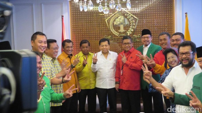 Partai Koalisi Ahok-Djarot Adakan Pertemuan di Kantor Golkar