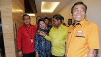 Pertemuan itu membahas strategi putaran kedua Pilkada DKI Jakarta.