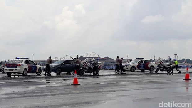 Polda Sumsel Gelar Simulasi Penanganan Kejahatan di Jalanan