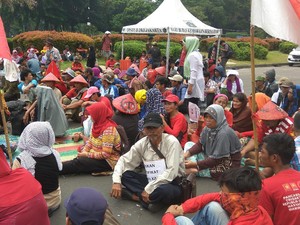 Sebelum Aksi di Istana, Petani Telukjambe Karawang Sempat Terlantar