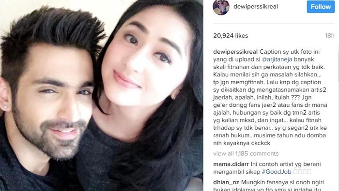Foto Sama Cowok Ganteng, Dewi Persik Di-bully Netizen