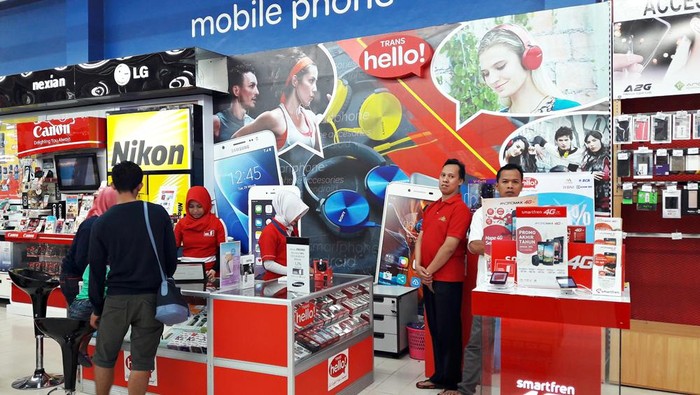 Beli Pulsa Lebih Murah di TransHello Transmart dan Carrefour