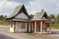 PLBN Nanga Badau sebelum dirombak