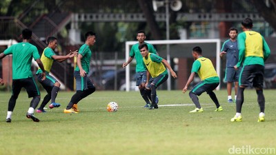 Timnas U-22 Jalani Latihan Jelang Laga Lawan Myanmar