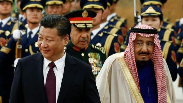 Ke China, Raja Salman Bahas Perdamaian Dunia dengan Xi Jinping