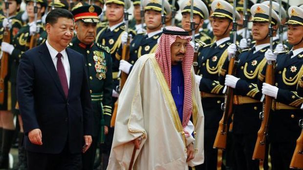 Ke China, Raja Salman Bahas Perdamaian Dunia dengan Xi Jinping