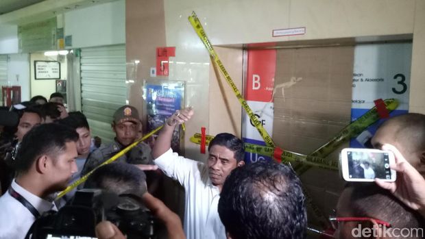  Sumarsono Datangi Lokasi Lift Jatuh di Blok M Square