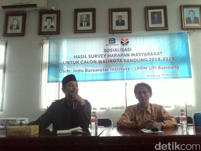 Ini Nama Calon Wali Kota Bandung 2018-2023 Hasil Survei LPPM UPI