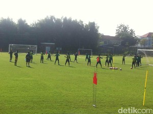 Timnas U-22 Jalani Latihan Perdana Jelang Laga Lawan Myanmar