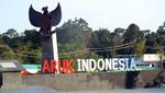 Begini Megahnya Pos Perbatasan RI-Malaysia