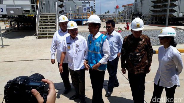 Presiden Jokowi cek MPP PLTG Mempawah 100 MW