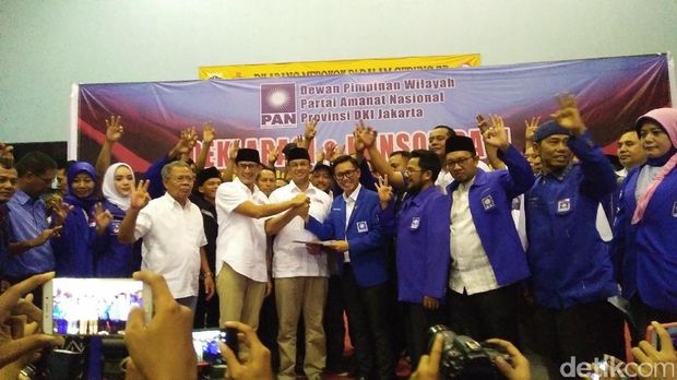 Dukung Anies-Sandi, DPW PAN: Kita Nggak Mau Sekadar Deklarasi