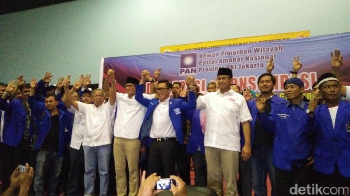 Dukung Anies-Sandi, DPW PAN DKI: Kita Nggak Mau Sekadar Deklarasi