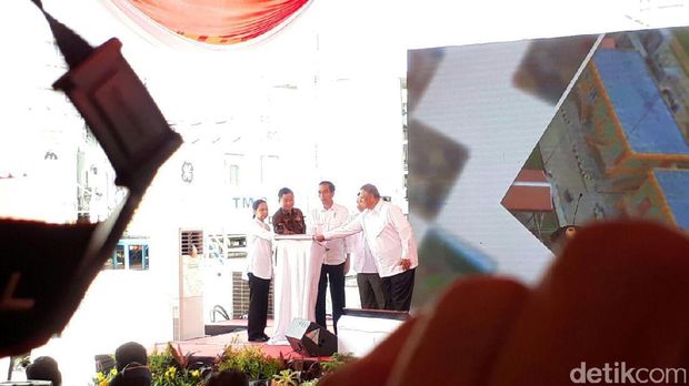 Presiden Jokowi Resmikan 8 Pembangkit Listrik