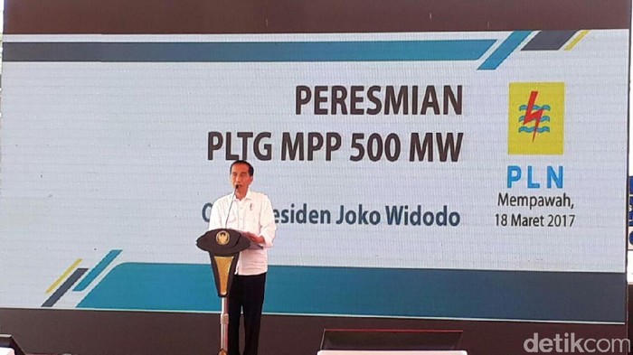 Resmikan 8 Pembangkit Listrik, Jokowi: Alhamdulillah Selesai