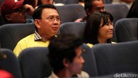 Ahok dan Vero nonton film Bidah Cinta karya sutradara Nurman Hakim.