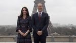 Mesranya Pangeran William dan Kate Middleton di Paris
