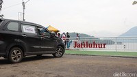 Rombongan tiba di Jatiluhur. Foto: Dadan Kuswaraharja