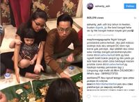 Ulang Tahun, Anang Hermansyah Buat Nasi Liwetan