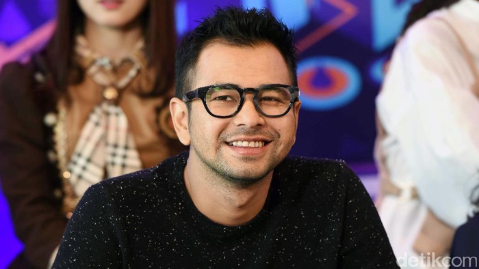 Raffi Ahmad saat ditemui di kawasan Kebon Jeruk.