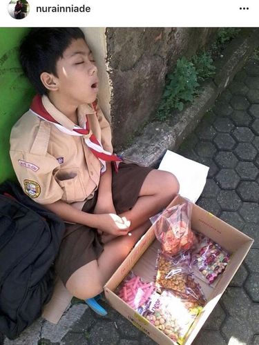 Orangtua Sempat Melarang, Tapi Abil Nekat Jualan Usai Sekolah
