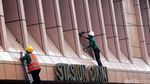 Stasiun Cikini Dibersihkan