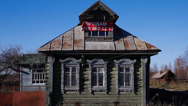 Potret Rumah  Asli Rusia yang Hampir Punah Foto 13