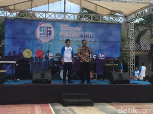 Hadiri Acara Reuni SMPN 3, Wawali Kota Depok Beri 3 Beasiswa