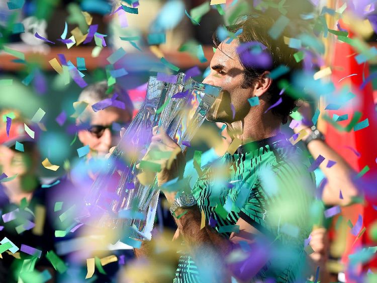 Federer Juara Indian Wells 2017