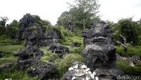 Bebatuan ini terbentuk akibat proses cuaca, kegiatan Hidraulik dan pergerakan tektonik.