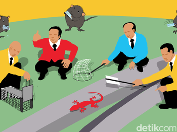 Dua Pukulan Balik Senayan