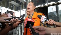 Handang diperiksa KPK terkait kasus dugaan suap pengurusan pajak PT EK Prima Ekspor Indonesia.