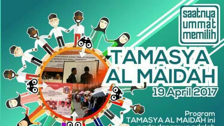 Sempat Heboh, Tamasya Al-Maidah Batal Dilaksanakan Sempat Heboh, Tamasya Al-Maidah Batal Dilaksanakan
