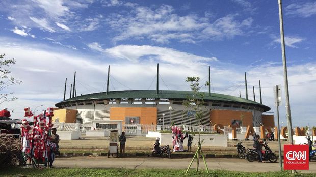 Stadion Pakansari akan menjadi lokasi pertandingan para peserta PSSI Anniversary Cup 2018.