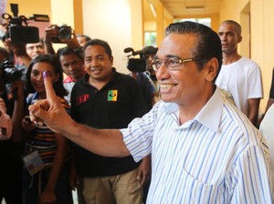 Unggul dalam Pilpres Timor Leste, Guterres Yakin Menang 1 Putaran