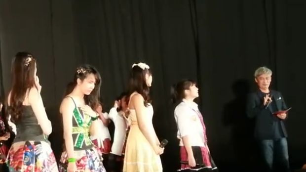 JIro dalam  Handshake Festival 'Saikou Kayo - Luar Biasa' di ballroom Kuningan City.