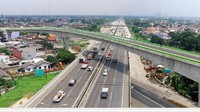 Jalan layang ini memanjang sejauh 9,3 kilometer. Pool/Dok. Bina Marga DKI.