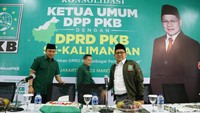 Konsolidasi ini juga dihadiri Sekretaris Jenderal Partai Kebangkitan Bangsa Abdul Kadir Karding.