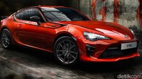 Toyota GT86 Tiger ini hadir dengan perangkat tambahan yang mempercantik tampilan. Mobil dibalut dengn warna Tiger Orange dengan aksen hitam pada ventilasi udara fender dan pintu.