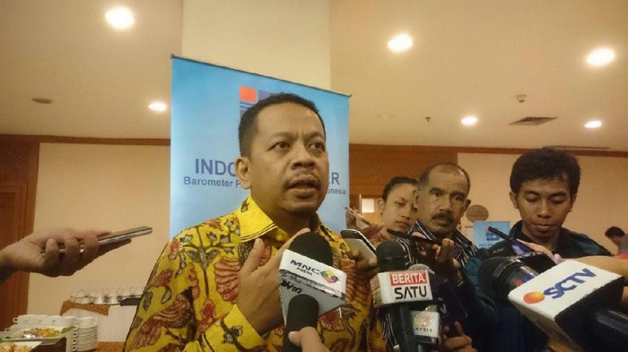 Rilis survei indo barometer evaluasi kinerja jokowi-jk