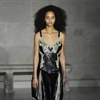 PARIS, FRANCE - MARCH 07: A model walks the runway during the Louis Vuitton show as part of the Paris Fashion Week Womenswear Fall/Winter 2017/2018 on March 7, 2017 in Paris, France. (Photo by Pascal Le Segretain/Getty Images)