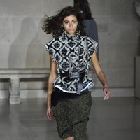 PARIS, FRANCE - MARCH 07: A model walks the runway during the Louis Vuitton show as part of the Paris Fashion Week Womenswear Fall/Winter 2017/2018 on March 7, 2017 in Paris, France. (Photo by Pascal Le Segretain/Getty Images)
