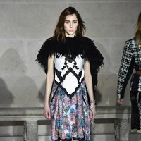 PARIS, FRANCE - MARCH 07: A model walks the runway during the Louis Vuitton show as part of the Paris Fashion Week Womenswear Fall/Winter 2017/2018 on March 7, 2017 in Paris, France. (Photo by Pascal Le Segretain/Getty Images)