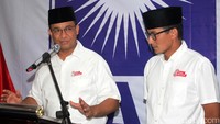Anies mengatakan dukungan tersebut merupakan amanah yang harus dijalankan.