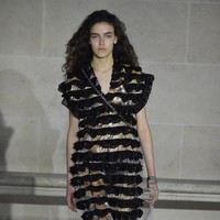 PARIS, FRANCE - MARCH 07: A model walks the runway during the Louis Vuitton show as part of the Paris Fashion Week Womenswear Fall/Winter 2017/2018 on March 7, 2017 in Paris, France. (Photo by Pascal Le Segretain/Getty Images)